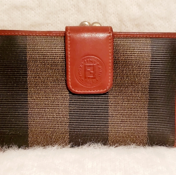 Fendi Handbags - Vintage Fendi Brown wallet